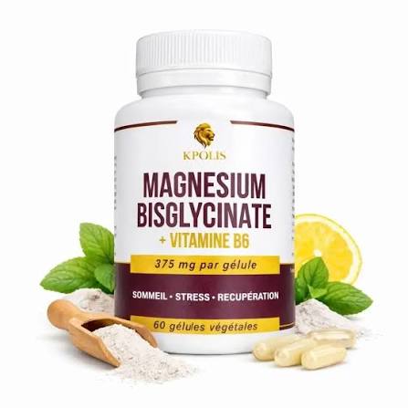 KPOLIS MAGNESIUM BISGYCINATE +VITAMINE B6 375 MG